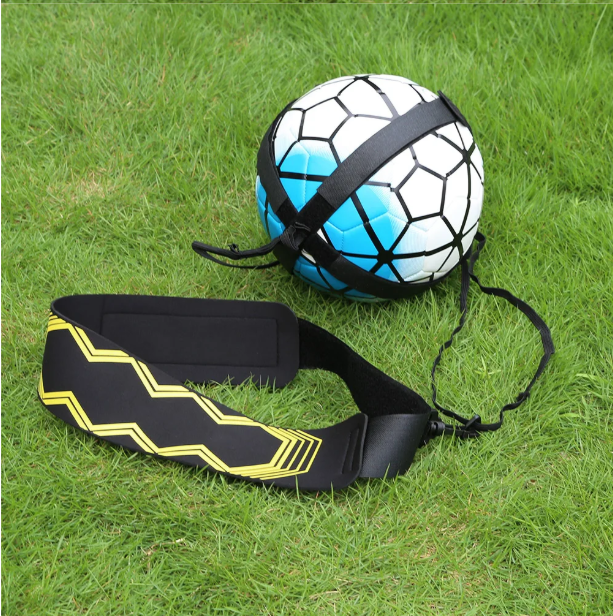 Voetbal Trainer Elastische Band – Solo Training Hulp met Verstelbare Riem voor Controle en Techniek