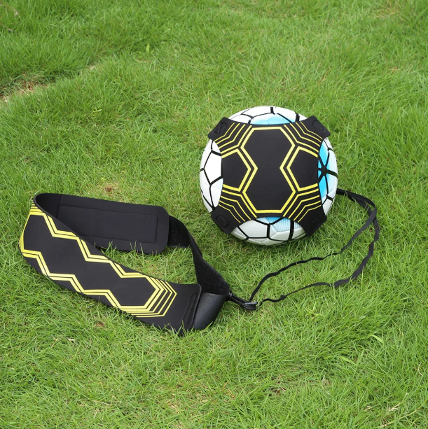 Voetbal Trainer Elastische Band – Solo Training Hulp met Verstelbare Riem voor Controle en Techniek