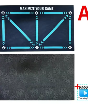 Voetbal Trainingsmat 90 × 60 cm – Antislip Dribbelmat voor Techniek en Balcontrole
