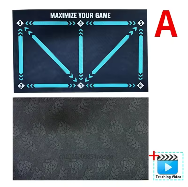Voetbal Trainingsmat 90 × 60 cm – Antislip Dribbelmat voor Techniek en Balcontrole