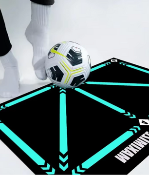 Voetbal Trainingsmat 90 × 60 cm – Antislip Dribbelmat voor Techniek en Balcontrole