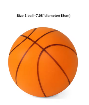 Stille Basketbal Maat 3/5/7 – Geluidloze Indoor Foam Bal met Hoge Stuit voor Training