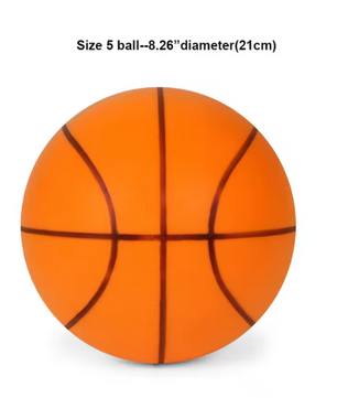 Stille Basketbal Maat 3/5/7 – Geluidloze Indoor Foam Bal met Hoge Stuit voor Training
