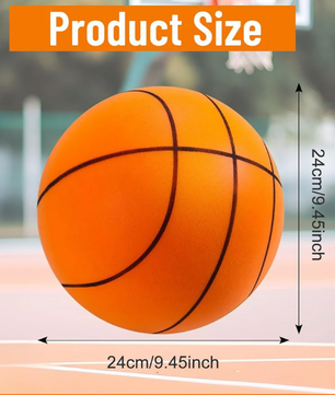 Stille Basketbal Maat 3/5/7 – Geluidloze Indoor Foam Bal met Hoge Stuit voor Training