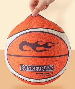 Stille Basketbal Maat 3/5/7 – Geluidloze Indoor Bal met Hoge Stuit en Duurzaam Foam