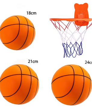 Silent Basketbal – Geluidloze Foam Bal voor Indoor Training en Spel