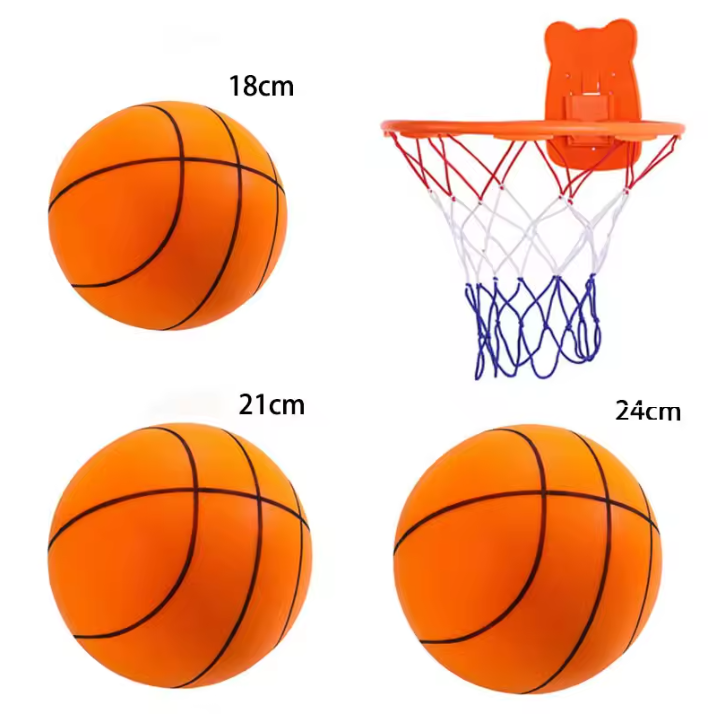 Silent Basketbal – Geluidloze Foam Bal voor Indoor Training en Spel