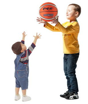 Stille Basketbal Maat 3/5/7 – Geluidloze Indoor Bal met Hoge Stuit en Duurzaam Foam