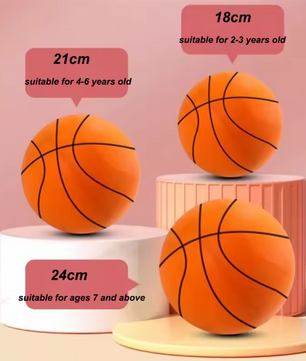 Silent Basketbal – Geluidloze Foam Bal voor Indoor Training en Spel