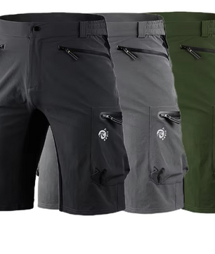 MTB Fietsbroek Heren – Ademend en Waterafstotend met Multi-Pockets voor Outdoor en Downhill
