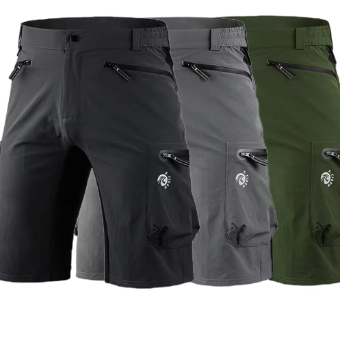 MTB Fietsbroek Heren – Ademend en Waterafstotend met Multi-Pockets voor Outdoor en Downhill