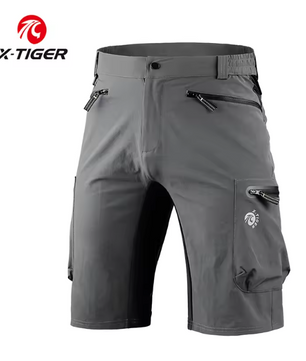 MTB Fietsbroek Heren – Ademend en Waterafstotend met Multi-Pockets voor Outdoor en Downhill