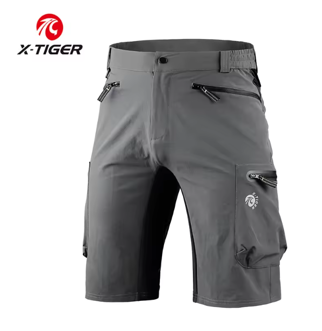 MTB Fietsbroek Heren – Ademend en Waterafstotend met Multi-Pockets voor Outdoor en Downhill
