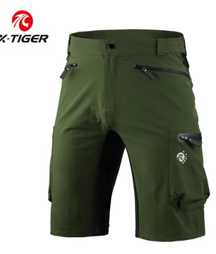 MTB Fietsbroek Heren – Ademend en Waterafstotend met Multi-Pockets voor Outdoor en Downhill