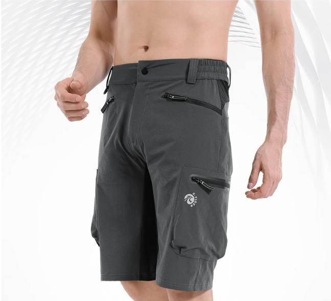 MTB Fietsbroek Heren – Ademend en Waterafstotend met Multi-Pockets voor Outdoor en Downhill