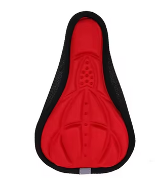 Fietszadel Hoes met Gel en Foam – Comfortabele en Ademende Zadelcover voor MTB en Racefiets