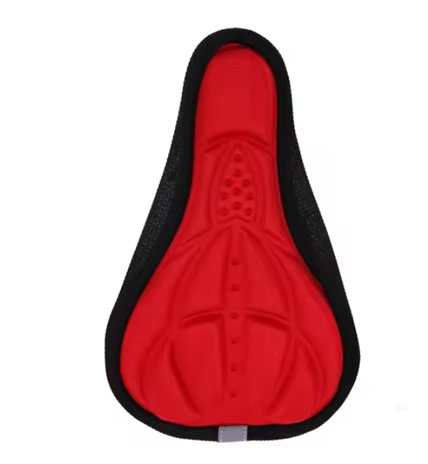 Fietszadel Hoes met Gel en Foam – Comfortabele en Ademende Zadelcover voor MTB en Racefiets