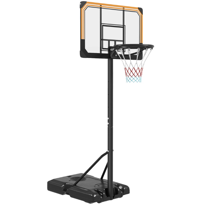 Basketbal Standaard Verstelbaar – Verrijdbare Basket met Wielen voor Indoor en Outdoor