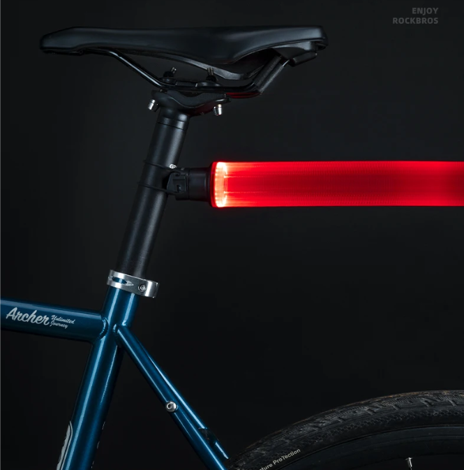 Slim Fiets Achterlicht – USB-C Oplaadbaar, Waterdicht en Krachtige LED Verlichting