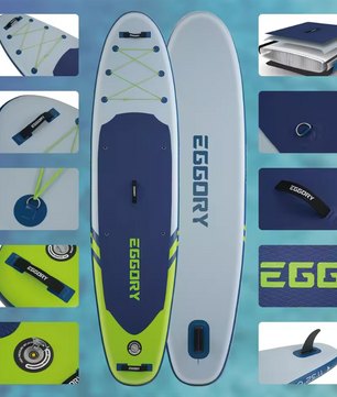 Opblaasbaar SUP Board 335 cm – Compleet Paddle Board Set met Hoge Draagkracht tot 181 kg