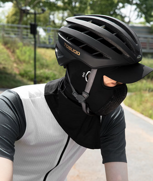 Zomer UV-Beschermend Gezichtsmasker van Ice Silk – Ademend, Sneldrogend en Geschikt voor Brilgebruik
