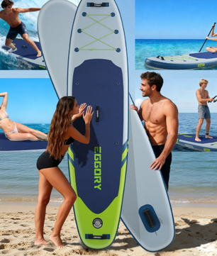 Opblaasbaar SUP Board 335 cm – Compleet Paddle Board Set met Hoge Draagkracht tot 181 kg