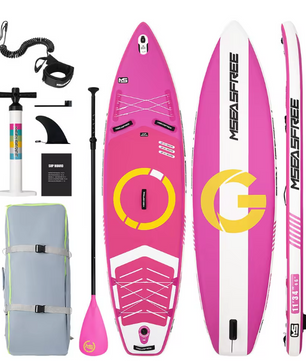 Opblaasbaar SUP Board 335 cm – Compleet Paddle Board met Accessoires voor Watersport
