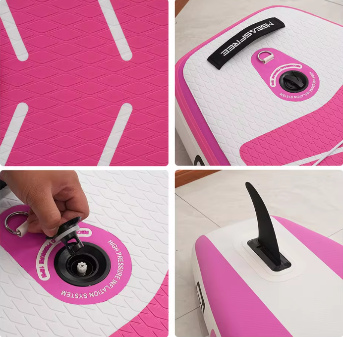 Opblaasbaar SUP Board 335 cm – Compleet Paddle Board met Accessoires voor Watersport