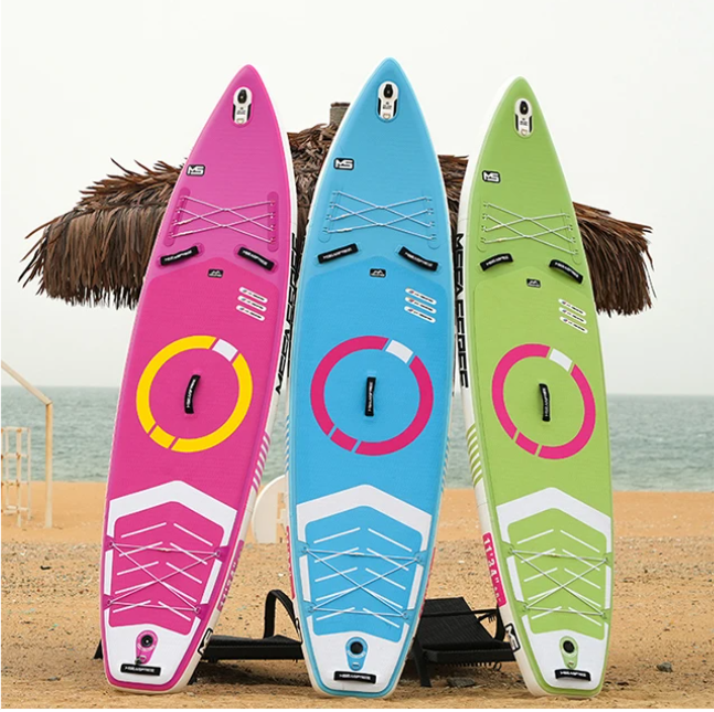 Opblaasbaar SUP Board 335 cm – Compleet Paddle Board met Accessoires voor Watersport
