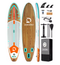 Opblaasbaar SUP Board 335 × 84 × 15 cm – Waterdicht Paddle Board met Kajak Accessoires en Visfunctie
