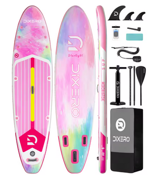 Opblaasbaar SUP Board 335 × 84 × 15 cm – Waterdicht Paddle Board met Kajak Accessoires en Visfunctie