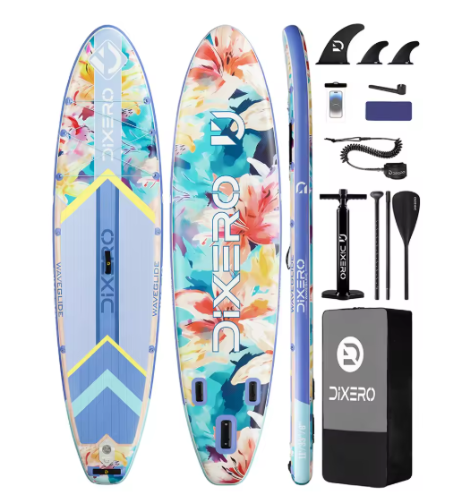 Opblaasbaar SUP Board 335 × 84 × 15 cm – Waterdicht Paddle Board met Kajak Accessoires en Visfunctie