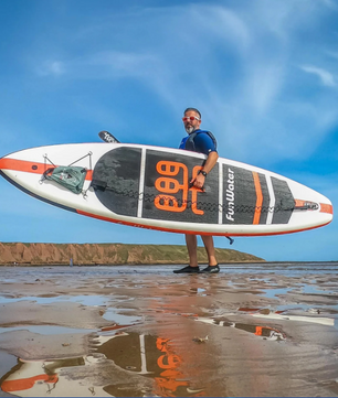 Opblaasbaar SUP Board 335 cm – Stabiel Touring Paddle Board met 3 Vinnen en Waterdichte Tas