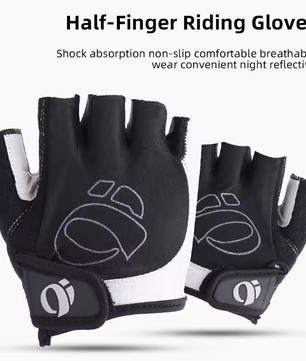 Halfvinger Fietshandschoenen – Antislip, Schokabsorberend en Ademend voor Sport en Training