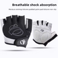 Halfvinger Fietshandschoenen – Antislip, Schokabsorberend en Ademend voor Sport en Training