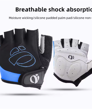Halfvinger Fietshandschoenen – Antislip, Schokabsorberend en Ademend voor Sport en Training