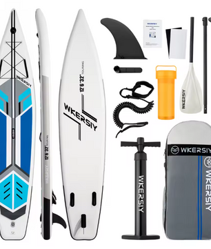 Opblaasbaar SUP Board 381 × 81 cm – Touring Paddle Board met Hoge Capaciteit en Stabiliteit