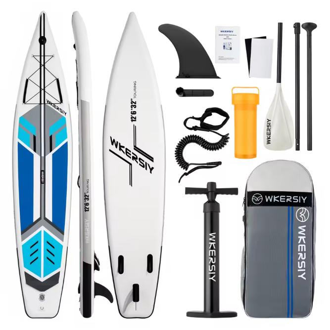 Opblaasbaar SUP Board 381 × 81 cm – Touring Paddle Board met Hoge Capaciteit en Stabiliteit