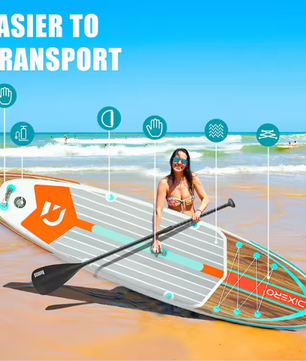 Opblaasbaar SUP Board 335 × 84 × 15 cm – Waterdicht Paddle Board met Kajak Zitje en Accessoires