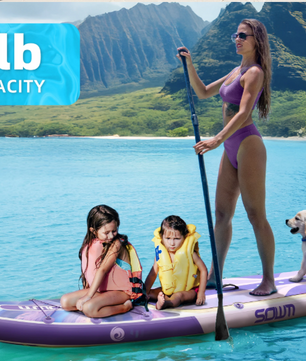 Opblaasbaar SUP Board 335 × 86 × 15 cm – Stabiel Paddle Board voor Vissen met Accessoires
