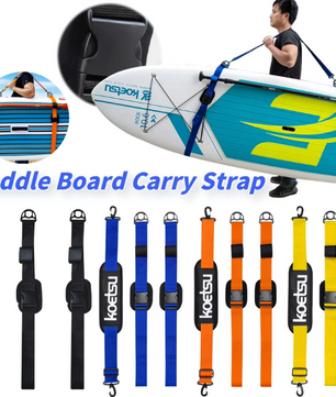 SUP Draagband – Verstelbare Schouderband voor Paddleboard en Surfboard met Handsfree Draagcomfort
