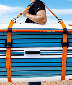SUP Draagband – Verstelbare Schouderband voor Paddleboard en Surfboard met Handsfree Draagcomfort