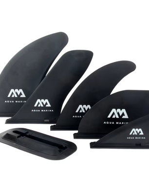 SUP Vin 24 × 18 cm – Slide-in Fin voor Paddle Board, Stabiliteit en Snelheid