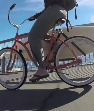 Surfboard Fietsdrager – Stevige Board Houder voor Fiets en Motor, Veilig en Praktisch Transport