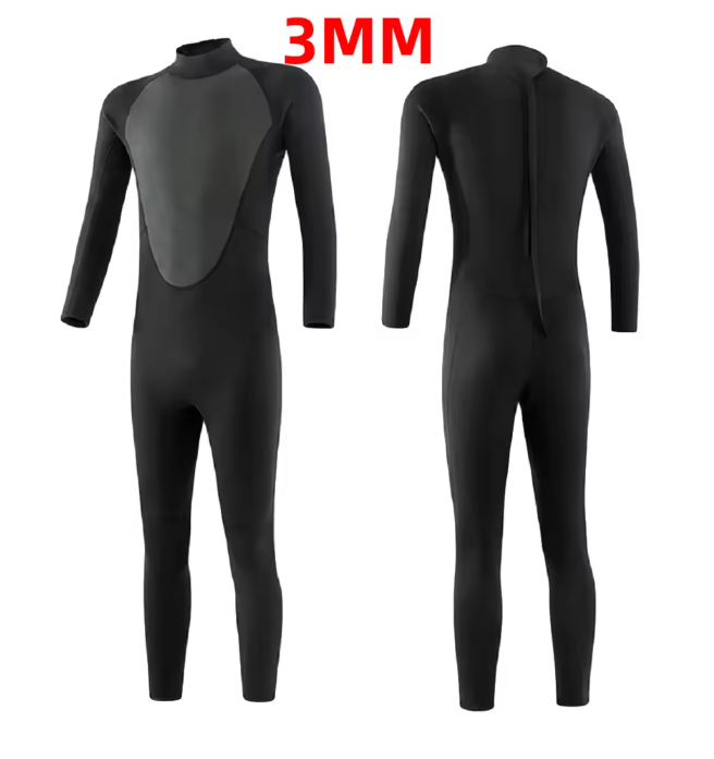 Wetsuit 3mm – Neopreen Duikpak Volledig Pak voor Surfen, Zwemmen en Watersport