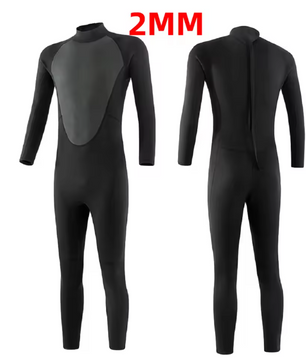 Wetsuit 3mm – Neopreen Duikpak Volledig Pak voor Surfen, Zwemmen en Watersport