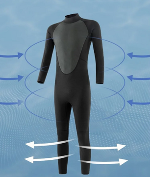 Wetsuit 3mm Neopreen – Volledig Duikpak voor Watersport en Zwemmen
