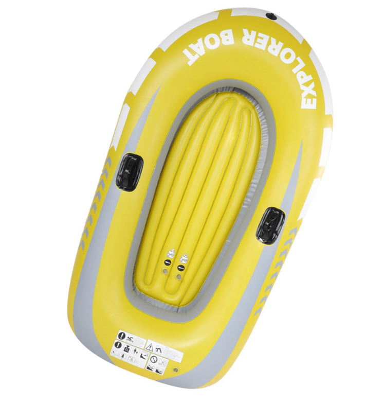 Opblaasbare Kajak 2 Personen – PVC Kano voor Varen, Vissen en Recreatie 114 × 188 cm