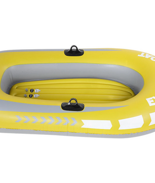 Opblaasbare Kajak 2 Personen – PVC Kano voor Varen, Vissen en Recreatie 114 × 188 cm