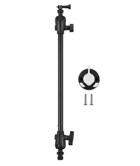 Kajak Camera Mount – Verstelbare Action Cam Houder met 360° Draaibare Arm